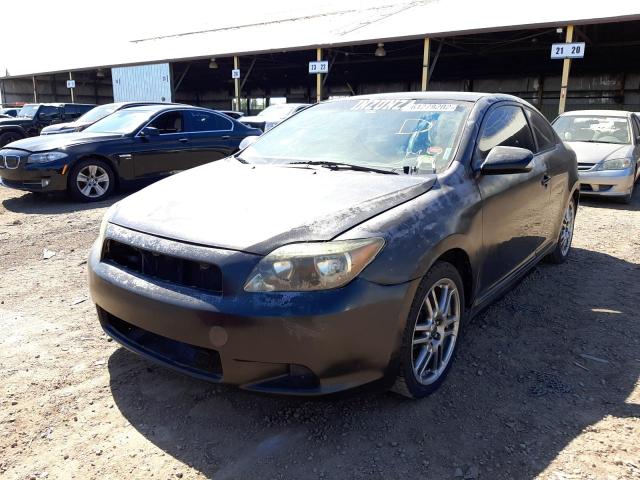 JTKDE177460104701 - 2006 TOYOTA SCION TC ნაცრისფერი ფოტო 2