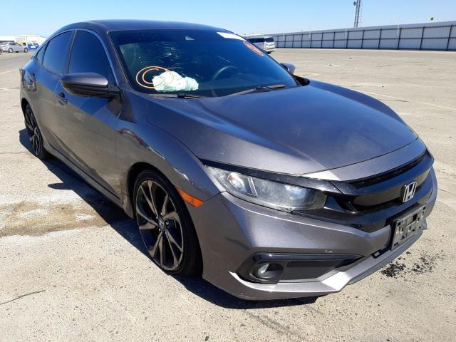 2HGFC2F81KH521786 - 2019 HONDA CIVIC SPOR GRAY photo 1