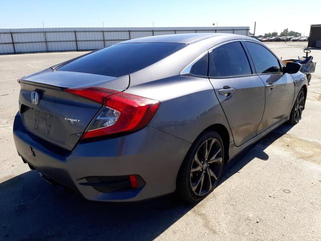 2HGFC2F81KH521786 - 2019 HONDA CIVIC SPOR GRAY photo 4