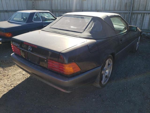 WDBFA66E8LF013396 - 1990 MERCEDES-BENZ 500 SL GRAY photo 4