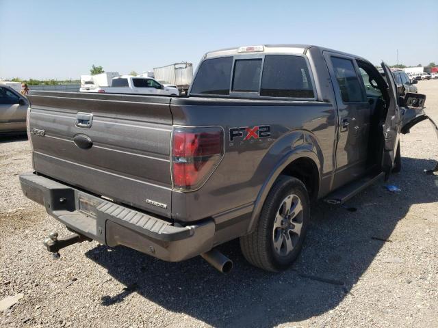 1FTFW1CFXBKD56199 - 2011 FORD F150 SUPER GRAY photo 4