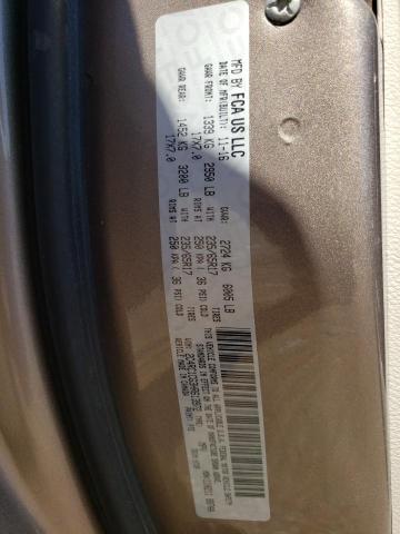 2C4RC1CG3HR613972 - 2017 CHRYSLER PACIFICA L BROWN photo 10