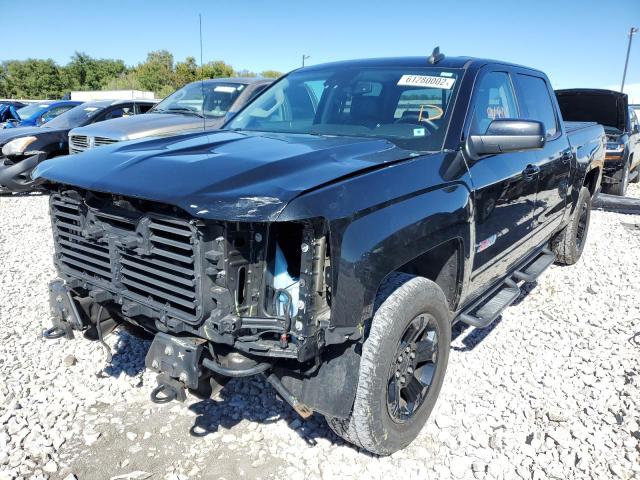 3GCUKSEC7HG273647 - 2017 CHEVROLET SILVERADO BLACK photo 2