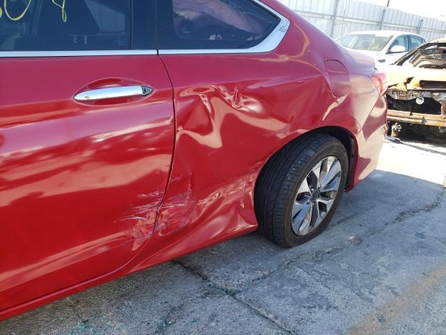 1HGCT1B33DA016793 - 2013 HONDA ACCORD LX- RED photo 9