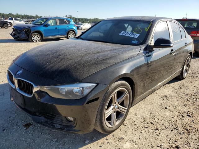 WBA3A5G57ENP29130 - 2014 BMW 3 SERIES BLACK photo 2