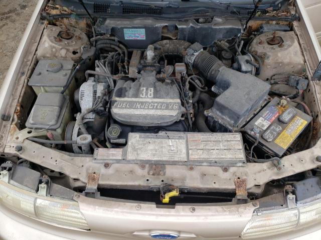 1FACP5342PA224319 - 1993 FORD TAURUS LX TAN photo 7