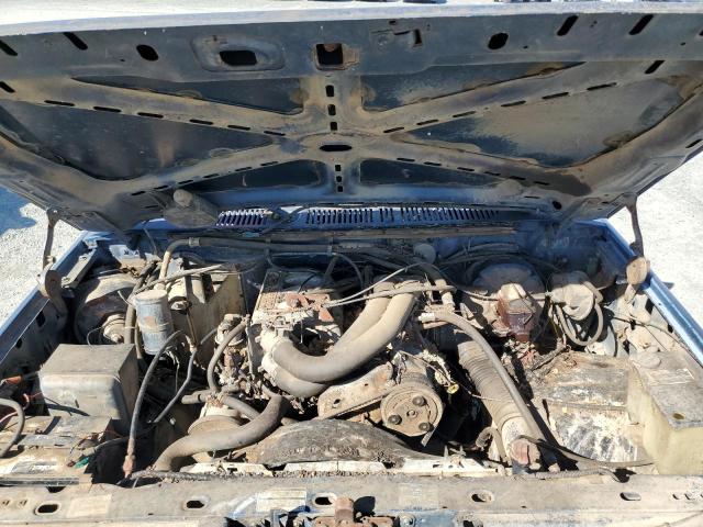 1FTEF14N8GPB29511 - 1986 FORD F150 BLUE photo 7