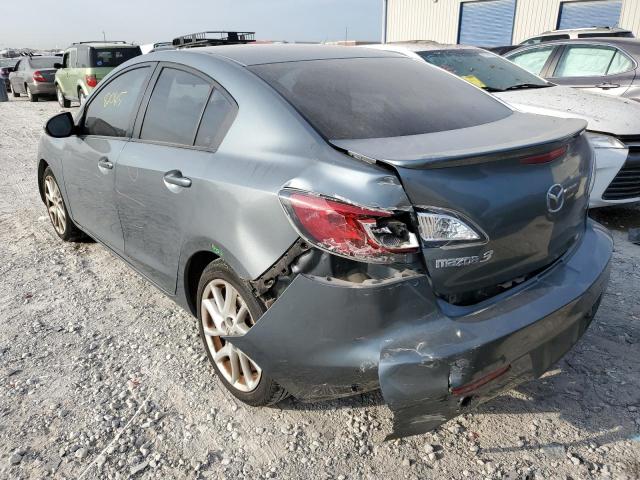 JM1BL1W51C1502670 - 2012 MAZDA 3 S GRAY photo 3