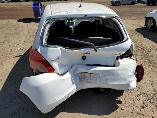 JTDJT923485161165 - 2008 TOYOTA YARIS WHITE photo 9