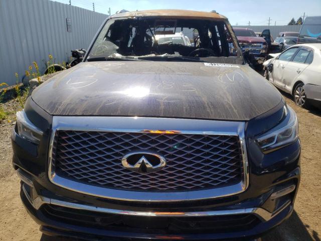 JN8AZ2AE5M9270492 - 2021 INFINITI QX80 LUXE BLUE photo 5