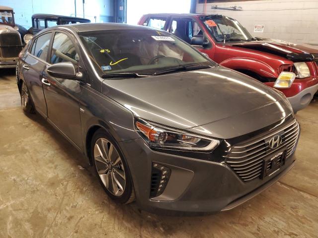 KMHC05LC8KU144242 - 2019 HYUNDAI IONIQ LIMI GRAY photo 1