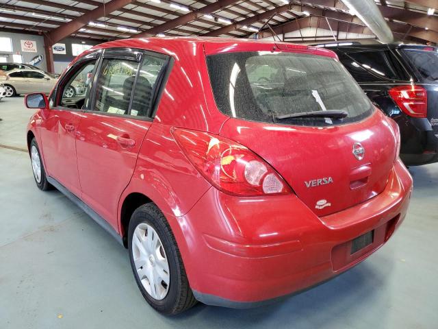 3N1BC1CP6CK280697 - 2012 NISSAN VERSA S RED photo 3