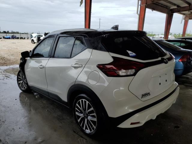 3N1CP5CV5NL507390 - 2022 NISSAN KICKS SV WHITE photo 3