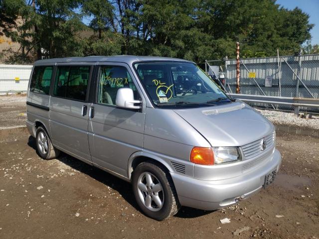 WV2MB47031H154151 - 2001 VOLKSWAGEN EUROVAN MV SILVER photo 1