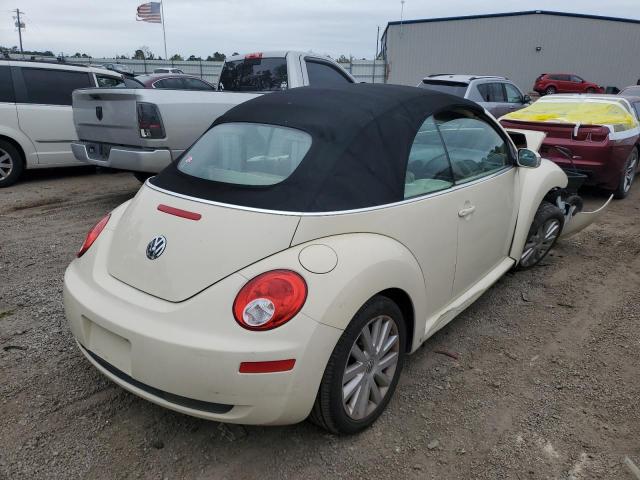 3VWRG31Y68M401325 - 2008 VOLKSWAGEN NEW BEETLE CREAM photo 4