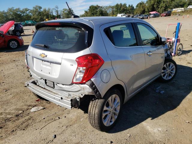 KL8CF6SA9LC429220 - 2020 CHEVROLET SPARK 2LT SILVER photo 4