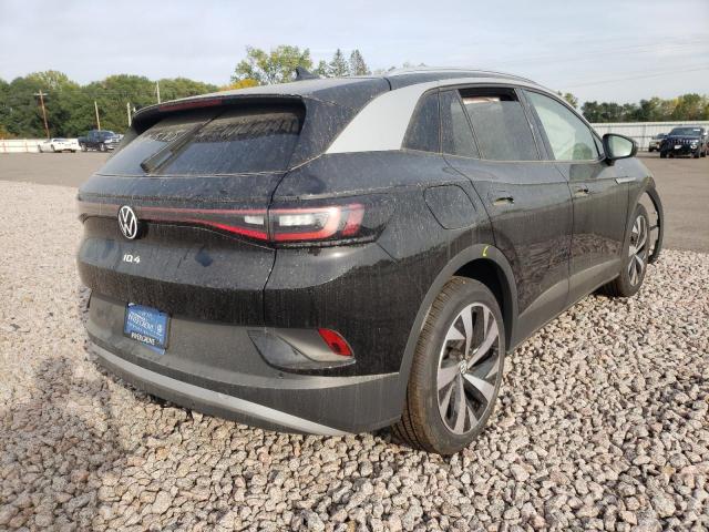 WVGUNPE29NP056857 - 2022 VOLKSWAGEN ID.4 PRO S შავი ფოტო 4