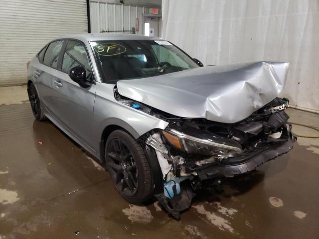 2HGFE2F59NH586888 - 2022 HONDA CIVIC SPOR GRAY photo 1