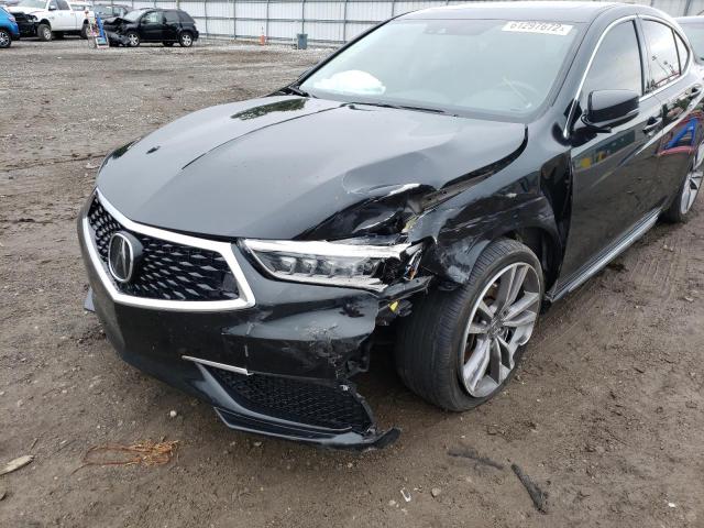 19UUB2F49LA000936 - 2020 ACURA TLX TECHNO BLACK photo 9