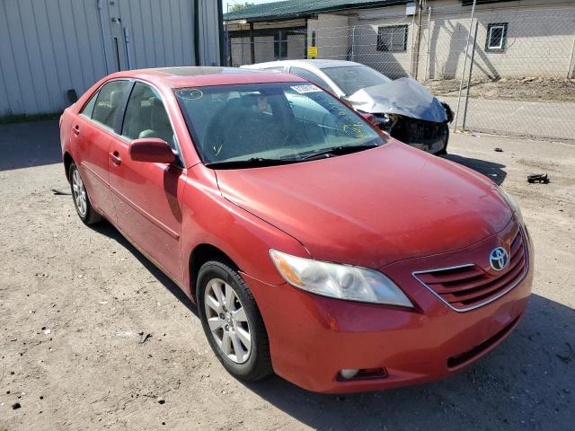 4T1BE46K77U137865 - 2007 TOYOTA CAMRY CE RED photo 1