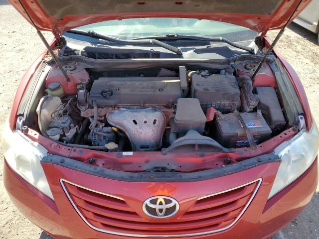 4T1BE46K77U137865 - 2007 TOYOTA CAMRY CE RED photo 7