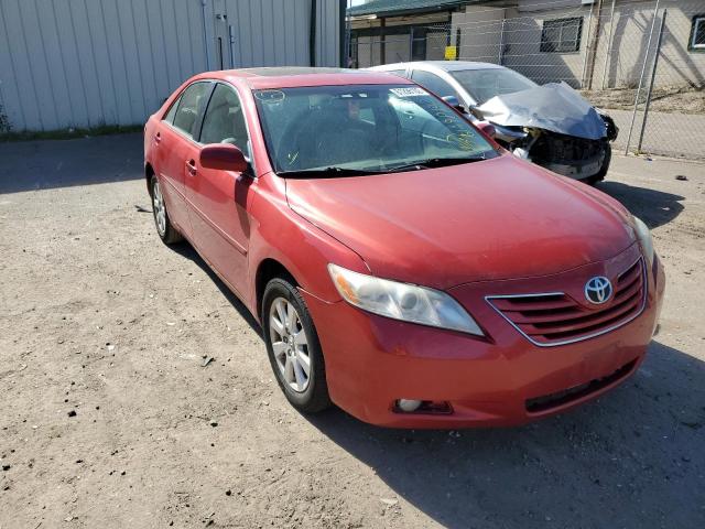 4T1BE46K77U137865 - 2007 TOYOTA CAMRY CE RED photo 9