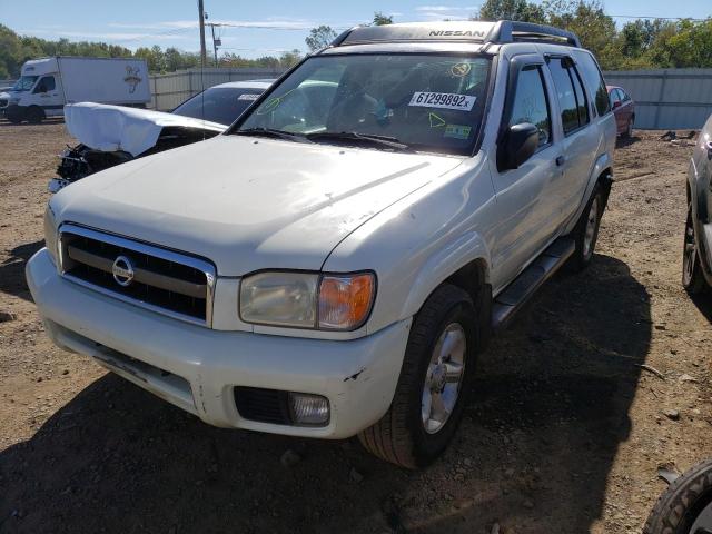 JN8DR09Y14W913941 - 2004 NISSAN PATHFINDER WHITE photo 2