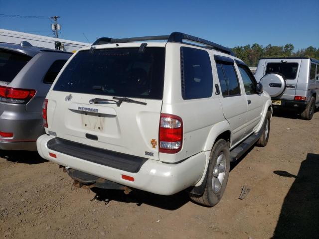 JN8DR09Y14W913941 - 2004 NISSAN PATHFINDER WHITE photo 4