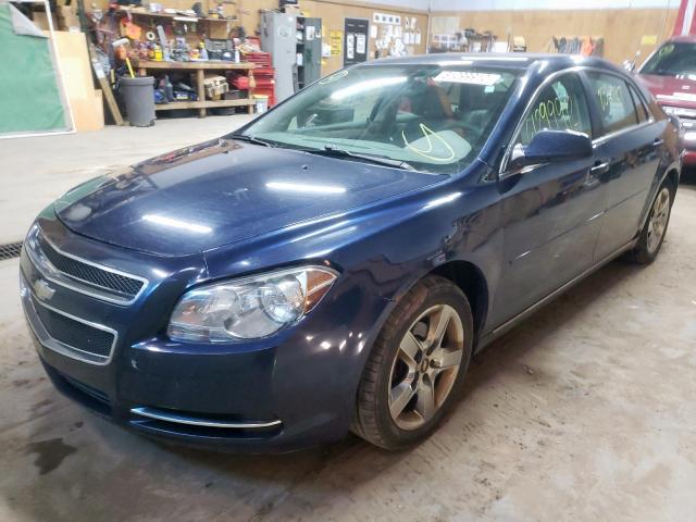 1G1ZC5EBXA4138878 - 2010 CHEVROLET MALIBU 1LT 蓝色 照片 2