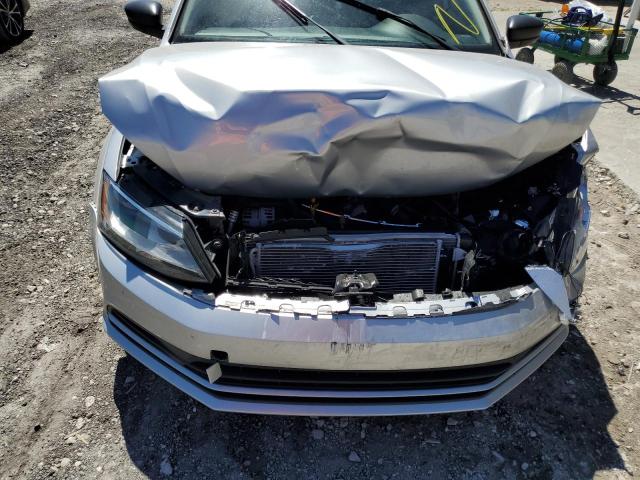 3VW2K7AJ0FM230384 - 2015 VOLKSWAGEN JETTA BASE SILVER photo 9