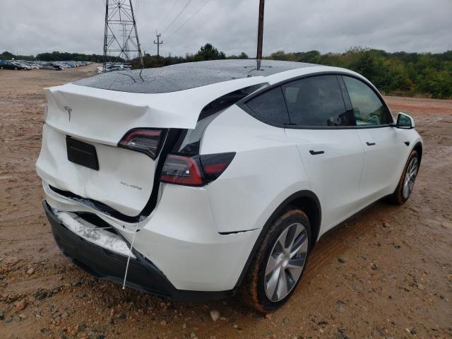 7SAYGDEE0NF419228 - 2022 TESLA MODEL Y أبيض صورة 4