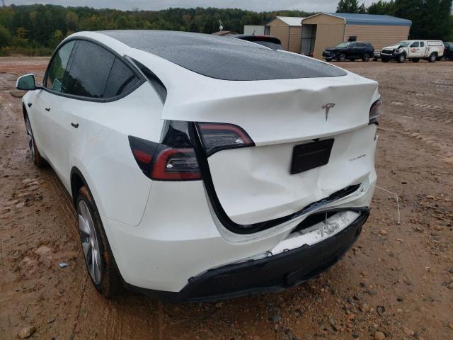 7SAYGDEE0NF419228 - 2022 TESLA MODEL Y أبيض صورة 9