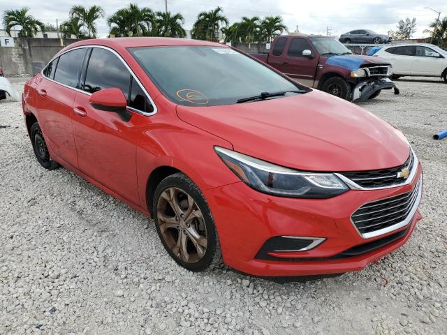 1G1BF5SM8H7237853 - 2017 CHEVROLET CRUZE RED photo 1