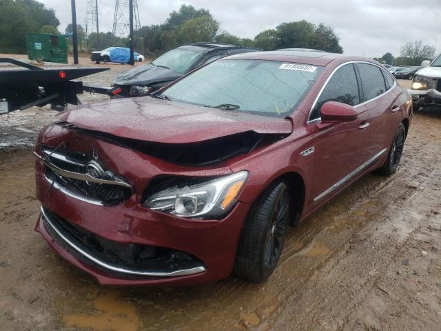 1G4ZP5SS1HU139228 - 2017 BUICK LACROSSE E RED photo 2