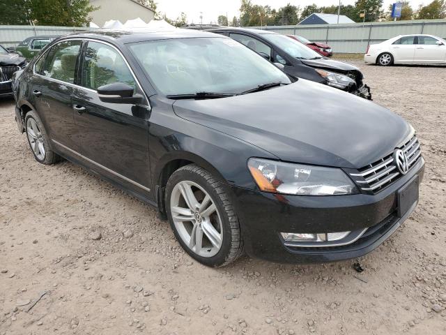 1VWCV7A33FC071259 - 2015 VOLKSWAGEN PASSAT SEL BLACK photo 1