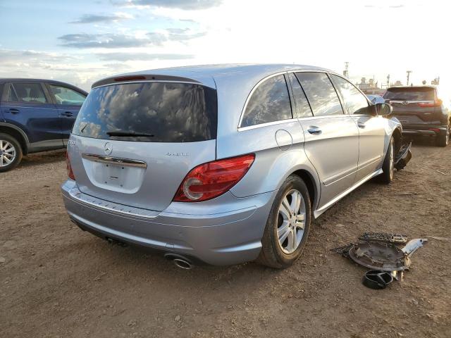 4JGCB65E59A090845 - 2009 MERCEDES-BENZ R 350 4MAT BLUE photo 4