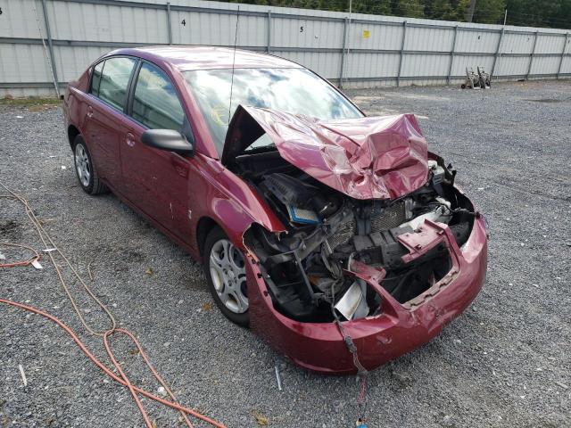 1G8AJ52F55Z182193 - 2005 SATURN ION LEVEL MAROON photo 1