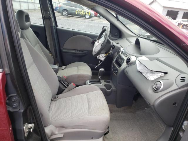 1G8AJ52F55Z182193 - 2005 SATURN ION LEVEL MAROON photo 5