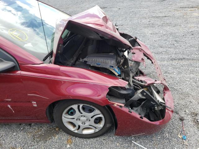 1G8AJ52F55Z182193 - 2005 SATURN ION LEVEL MAROON photo 9