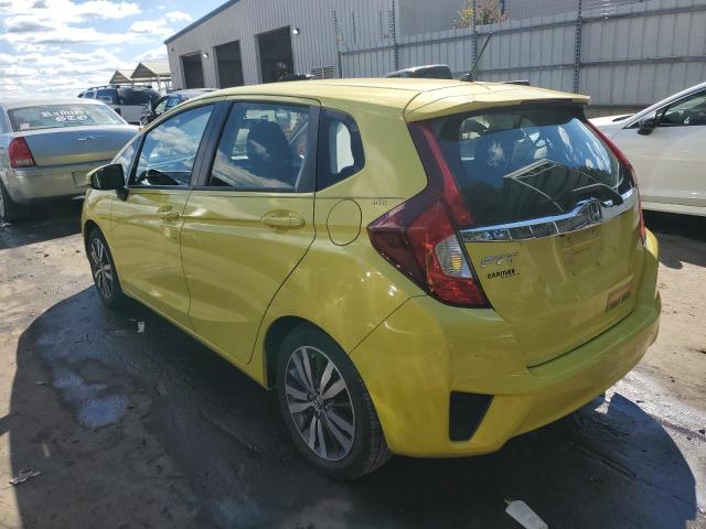 JHMGK5H73GX032030 - 2016 HONDA FIT EX YELLOW photo 3