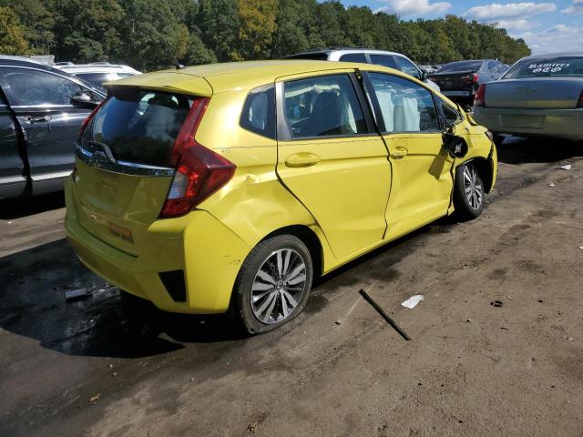 JHMGK5H73GX032030 - 2016 HONDA FIT EX YELLOW photo 4