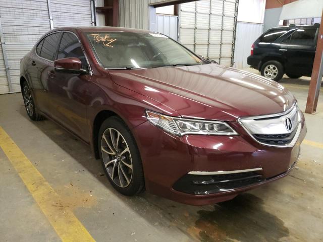 19UUB2F37GA009552 - 2016 ACURA TLX BURGUNDY photo 1