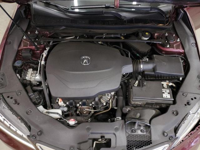 19UUB2F37GA009552 - 2016 ACURA TLX BURGUNDY photo 7