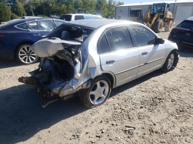 2HGES16414H626367 - 2004 HONDA CIVIC DX GRAY photo 4