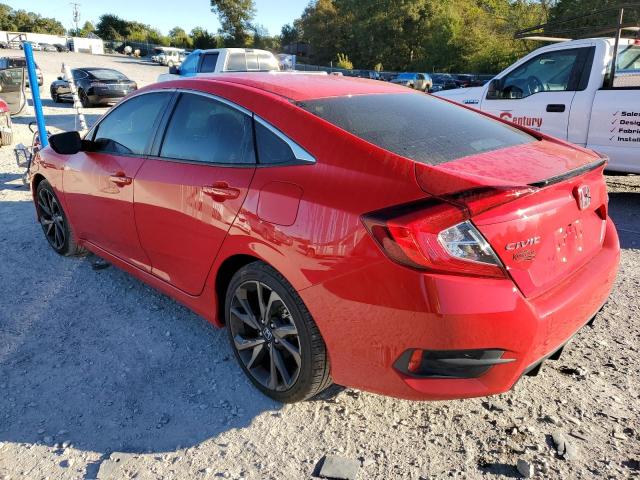 2HGFC2F81MH552328 - 2021 HONDA CIVIC SPOR RED photo 3