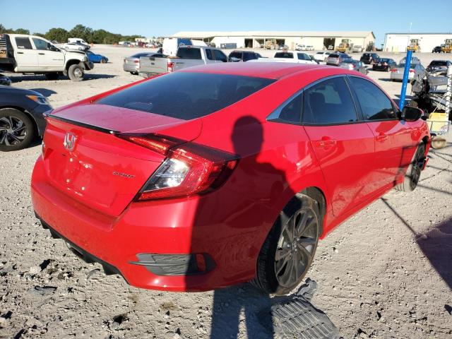 2HGFC2F81MH552328 - 2021 HONDA CIVIC SPOR RED photo 4