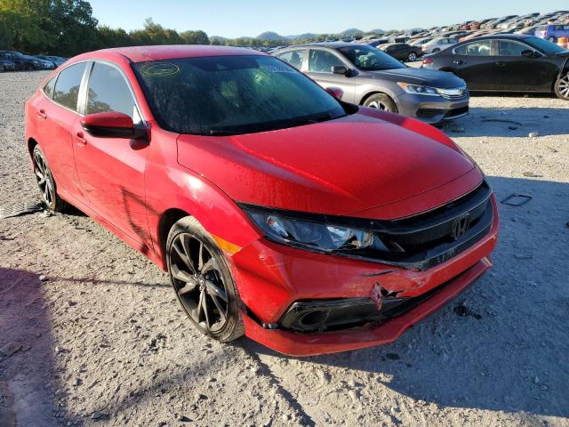 2HGFC2F81MH552328 - 2021 HONDA CIVIC SPOR RED photo 9