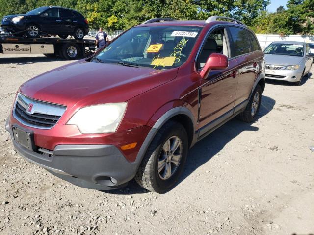 3GSDL43N18S570296 - 2008 SATURN VUE XE RED photo 2