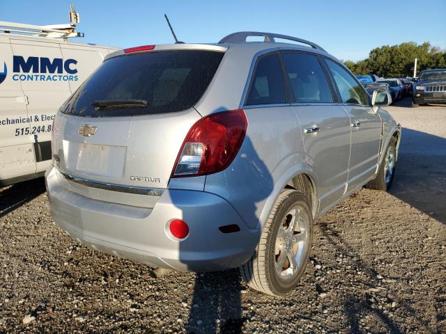 3GNAL3EK3DS614599 - 2013 CHEVROLET CAPTIVA LT SILVER photo 4