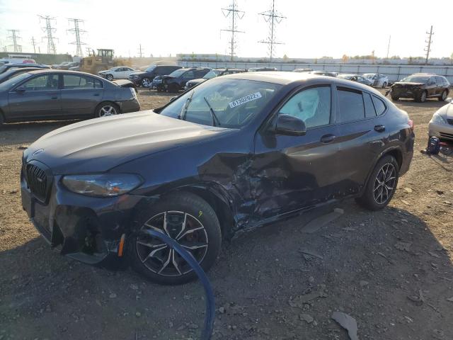 5UX43DT01N9M51175 - 2022 BMW X4 M40I BLUE photo 9